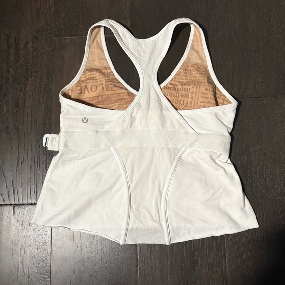 White lululemon tank top - Picture 2 of 2